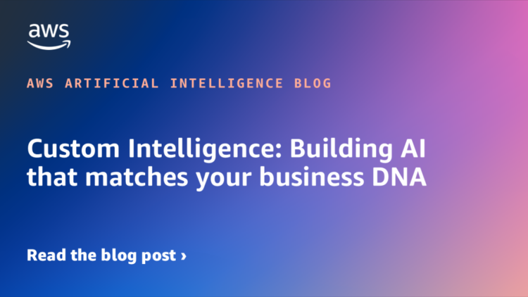 Customized Intelligence: Constructing AI that matches your small business DNA