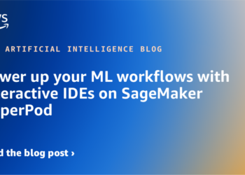 Energy up your ML workflows with interactive IDEs on SageMaker HyperPod