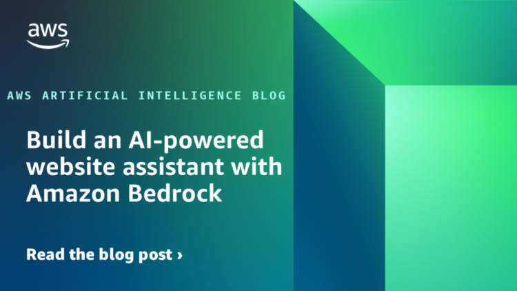 Construct an AI-powered web site assistant with Amazon Bedrock