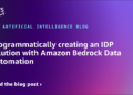 Programmatically creating an IDP answer with Amazon Bedrock Information Automation