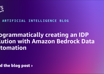 Programmatically creating an IDP answer with Amazon Bedrock Information Automation