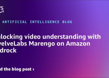 Unlocking video understanding with TwelveLabs Marengo on Amazon Bedrock