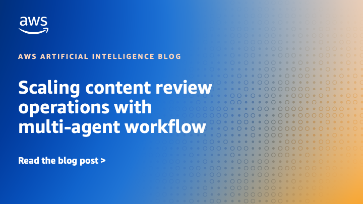 Scaling content material evaluation operations with multi-agent workflow