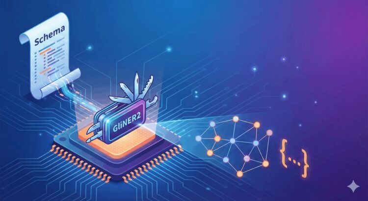 GliNER2: Extracting Structured Data from Textual content