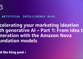 Accelerating your advertising ideation with generative AI – Half 1: From thought to era with the Amazon Nova basis fashions