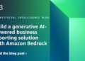Construct a generative AI-powered enterprise reporting resolution with Amazon Bedrock