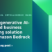 Construct a generative AI-powered enterprise reporting resolution with Amazon Bedrock