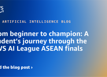 From newbie to champion: A scholar’s journey by means of the AWS AI League ASEAN finals