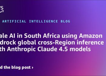 Scale AI in South Africa utilizing Amazon Bedrock world cross-Area inference with Anthropic Claude 4.5 fashions