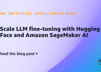 Scale LLM fine-tuning with Hugging Face and Amazon SageMaker AI