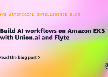 Construct AI workflows on Amazon EKS with Union.ai and Flyte