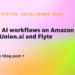 Construct AI workflows on Amazon EKS with Union.ai and Flyte