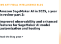 Amazon SageMaker AI in 2025, a yr in evaluation half 2: Improved observability and enhanced options for SageMaker AI mannequin customization and internet hosting