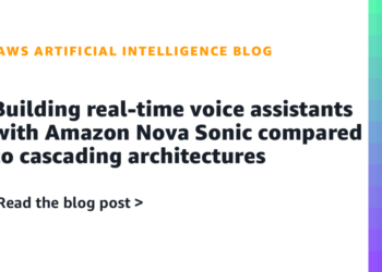 Constructing real-time voice assistants with Amazon Nova Sonic in comparison with cascading architectures