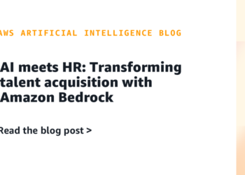 AI meets HR: Reworking expertise acquisition with Amazon Bedrock