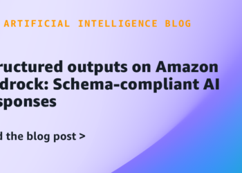 Structured outputs on Amazon Bedrock: Schema-compliant AI responses