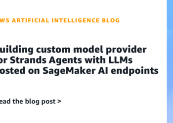 Constructing {custom} mannequin supplier for Strands Brokers with LLMs hosted on SageMaker AI endpoints