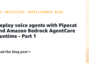 Deploy voice brokers with Pipecat and Amazon Bedrock AgentCore Runtime – Half 1