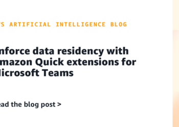 Implement information residency with Amazon Fast extensions for Microsoft Groups