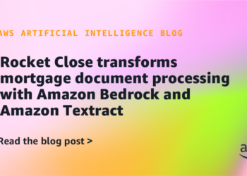 Rocket Shut transforms mortgage doc processing with Amazon Bedrock and Amazon Textract