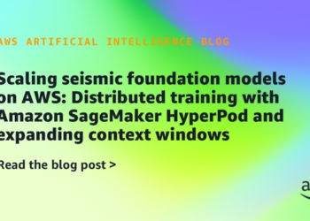 Scaling seismic basis fashions on AWS: Distributed coaching with Amazon SageMaker HyperPod and increasing context home windows