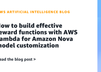 The best way to construct efficient reward capabilities with AWS Lambda for Amazon Nova mannequin customization