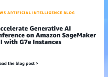 Speed up Generative AI Inference on Amazon SageMaker AI with G7e Situations