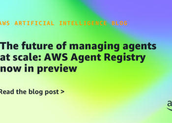 The way forward for managing brokers at scale: AWS Agent Registry now in preview