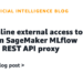 Streamline exterior entry to Amazon SageMaker MLflow utilizing a REST API proxy