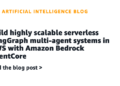 Construct extremely scalable serverless LangGraph multi-agent methods in AWS with Amazon Bedrock AgentCore