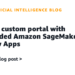 Construct a customized portal with embedded Amazon SageMaker AI MLflow Apps