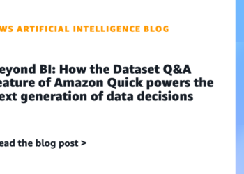 Past BI: How the Dataset Q&A function of Amazon Fast powers the subsequent technology of information choices