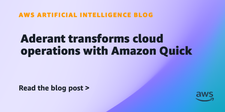 Aderant transforms cloud operations with Amazon Fast