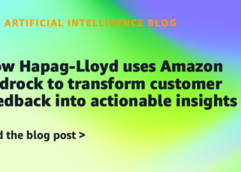 How Hapag-Lloyd makes use of Amazon Bedrock to rework buyer suggestions into actionable insights