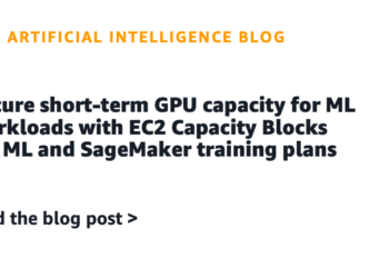 Safe short-term GPU capability for ML workloads with EC2 Capability Blocks for ML and SageMaker coaching plans
