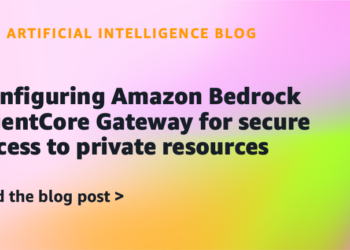 Configuring Amazon Bedrock AgentCore Gateway for safe entry to personal sources