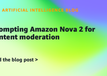 Prompting Amazon Nova 2 for content material moderation