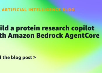 Construct a protein analysis copilot with Amazon Bedrock AgentCore