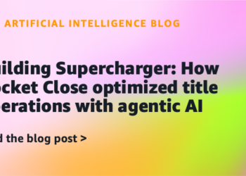 Constructing Supercharger: How Rocket Shut optimized title operations with agentic AI