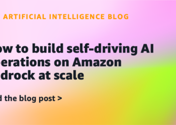 How one can construct self-driving AI operations on Amazon Bedrock at scale