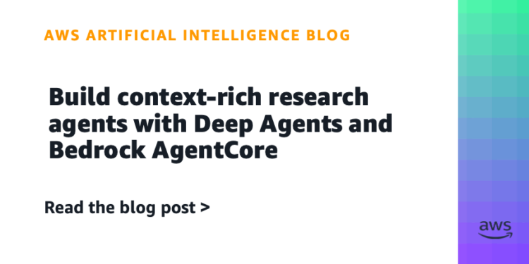 Construct context-rich analysis brokers with Deep Brokers and Bedrock AgentCore