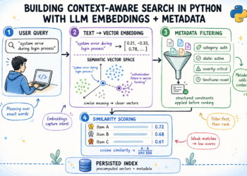 Constructing Context-Conscious Search in Python with LLM Embeddings + Metadata