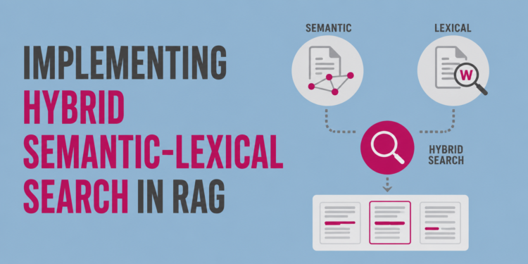 Implementing Hybrid Semantic-Lexical Search in RAG
