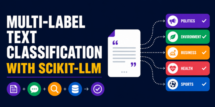 Multi-Label Textual content Classification with Scikit-LLM