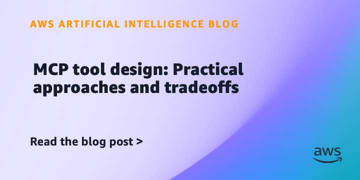 MCP software design: Sensible approaches and tradeoffs