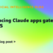 Introducing Claude apps gateway for AWS