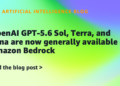 OpenAI GPT-5.6 Sol, Terra, and Luna are actually typically obtainable on Amazon Bedrock