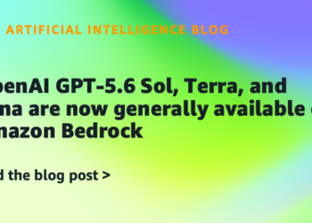 OpenAI GPT-5.6 Sol, Terra, and Luna are actually typically obtainable on Amazon Bedrock