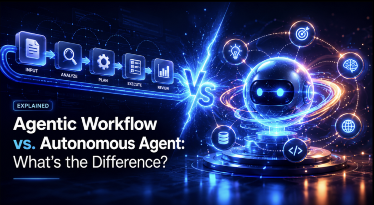 Agentic Workflow vs. Autonomous Agent: What’s the Distinction?