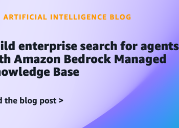 Construct enterprise seek for brokers with Amazon Bedrock Managed Information Base